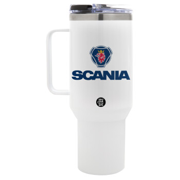 Scania, Mega Tumbler με καπάκι, διπλού τοιχώματος (θερμό) 1,2L