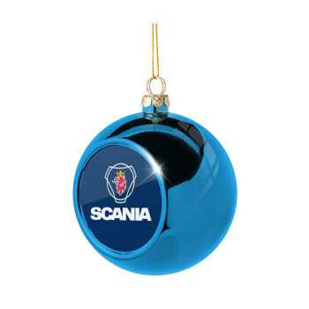 Scania, Χριστουγεννιάτικη μπάλα δένδρου Μπλε 8cm