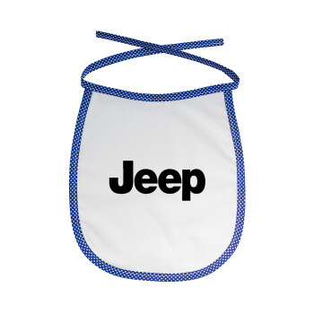 Jeep, Σαλιάρα μωρού αλέκιαστη με κορδόνι Μπλε