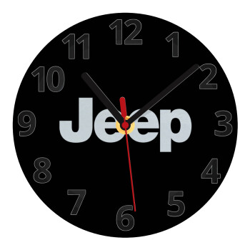Jeep, Ρολόι τοίχου γυάλινο (20cm)