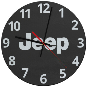Jeep, Ρολόι τοίχου γυάλινο (30cm)