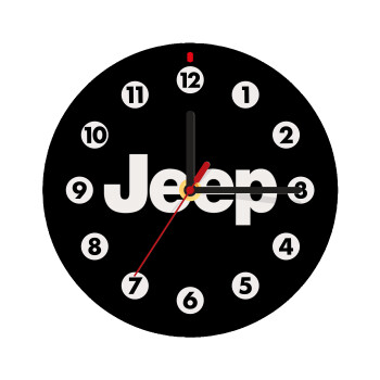 Jeep, Wooden wall clock (20cm)
