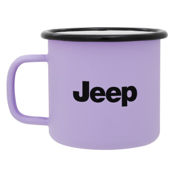 Jeep, Κούπα Μεταλλική εμαγιέ ΜΑΤ Light Pastel Purple 360ml
