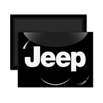 Jeep, Ορθογώνιο μαγνητάκι ψυγείου διάστασης 9x6cm
