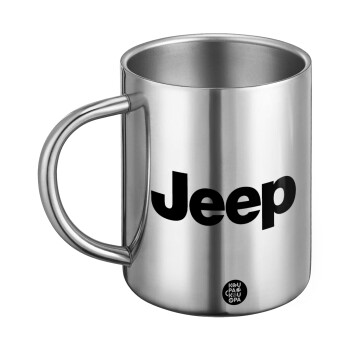 Jeep, Ανοξείδωτη Μεταλλική Κούπα 450ml - Διπλού Τοιχώματος