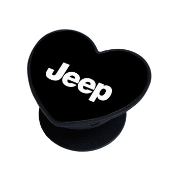 Jeep, Phone Holders Stand  καρδιά Μαύρο Βάση Στήριξης Κινητού στο Χέρι