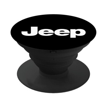 Jeep, Pop Socket Μαύρο Βάση Στήριξης Κινητού στο Χέρι