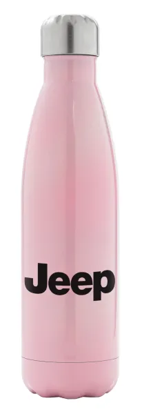 Jeep — Metal mug thermos Pink Iridiscent (Stainless steel), double wall, 500ml