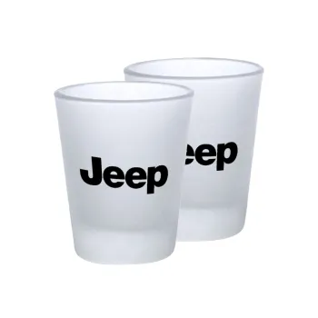 Jeep, Σφηνοπότηρα γυάλινα 45ml του πάγου (2 τεμάχια)