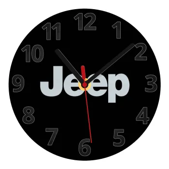 Jeep, Ρολόι τοίχου γυάλινο (20cm)