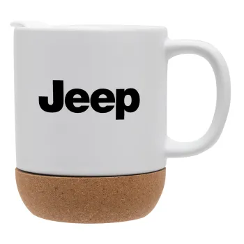 Jeep, Ceramic coffee mug Cork (MAT), 330ml