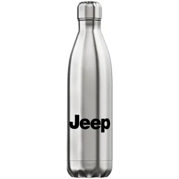 Jeep, Inox (Stainless steel) hot metal mug, double wall, 750ml