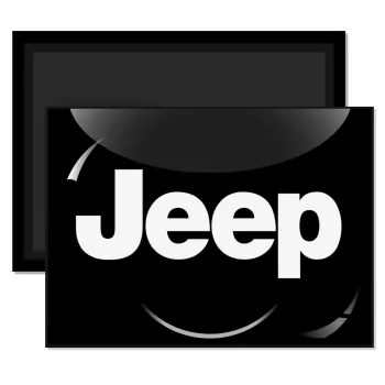 Jeep, Ορθογώνιο μαγνητάκι ψυγείου διάστασης 9x6cm