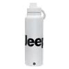 1L Stainless Steel Thermal Bottle with Phone Holder & Double Wall Insulation