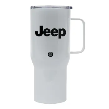 Jeep, Mega Stainless steel Tumbler with lid, double wall 750L