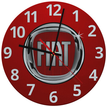 FIAT, Ρολόι τοίχου γυάλινο (30cm)