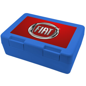FIAT, Παιδικό δοχείο κολατσιού ΜΠΛΕ 185x128x65mm (BPA free πλαστικό)