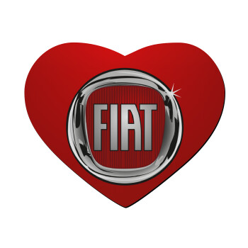 FIAT, Mousepad καρδιά 23x20cm