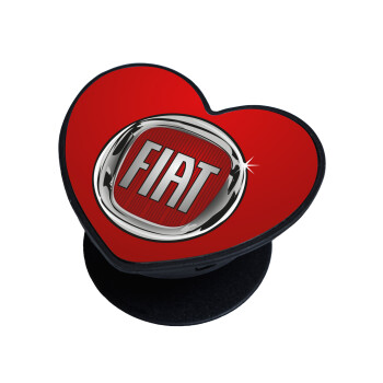 FIAT, Phone Holders Stand  καρδιά Μαύρο Βάση Στήριξης Κινητού στο Χέρι