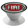 FIAT, Pop Socket Λευκό Βάση Στήριξης Κινητού στο Χέρι