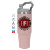 Pink color, 890ml (30oz) stainless Steel Tumbler with Handle