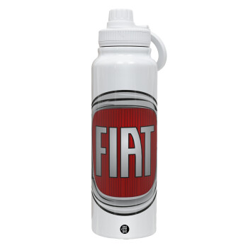 FIAT, Θερμός 1L Ανοξείδωτο με Βάση Κινητού & Διπλά Τοιχώματα