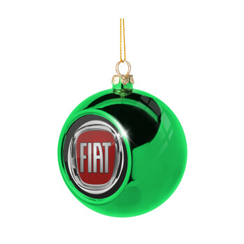 FIAT, Χριστουγεννιάτικη μπάλα δένδρου Πράσινη 8cm