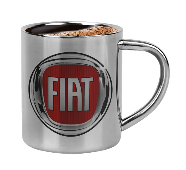 FIAT — Double-wall metal cup for espresso (220ml)