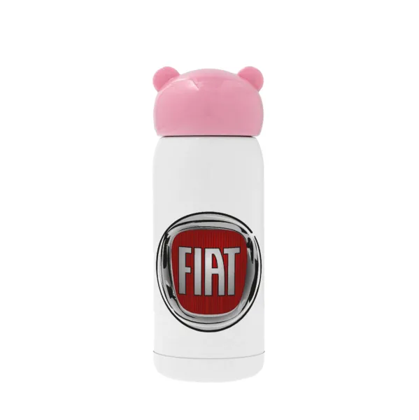 FIAT — Ροζ ανοξείδωτο παγούρι θερμό (Stainless steel), 320ml