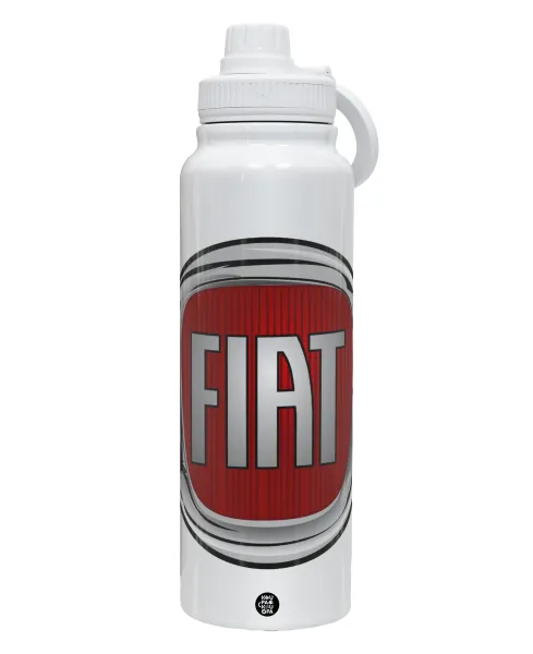FIAT — 1L Stainless Steel Thermal Bottle with Phone Holder & Double Wall Insulation