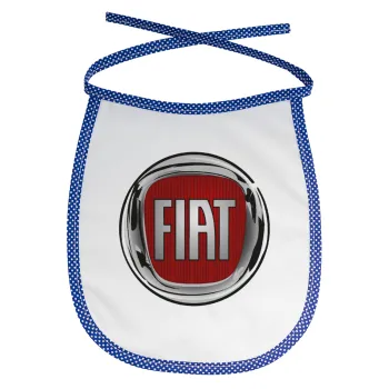 FIAT, Σαλιάρα μωρού αλέκιαστη με κορδόνι Μπλε