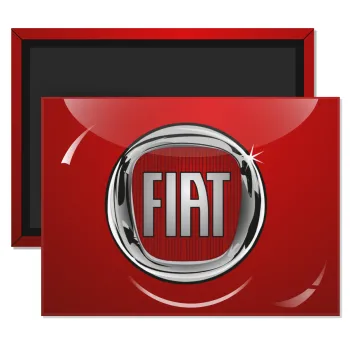 FIAT, Ορθογώνιο μαγνητάκι ψυγείου διάστασης 9x6cm
