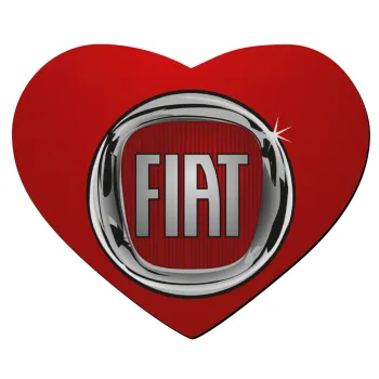 FIAT, Mousepad heart 23x20cm