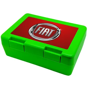 FIAT, Children's cookie container GREEN 185x128x65mm (BPA free plastic)