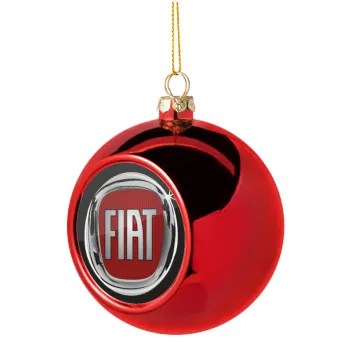 FIAT, Christmas tree ball Red 8cm