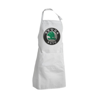 SKODA, Adult Chef Apron (with sliders and 2 pockets)