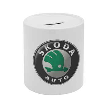 SKODA, Κουμπαράς πορσελάνης με τάπα