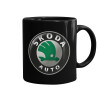 Mug black, ceramic, 330ml