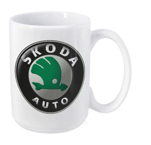 SKODA — Mega mug, ceramic, 450ml