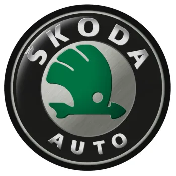 SKODA, Mousepad Στρογγυλό 20cm