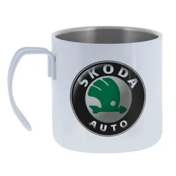 SKODA — Κούπα Ανοξείδωτη διπλού τοιχώματος 400ml