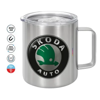 SKODA, Mug Stainless steel double wall 300ml