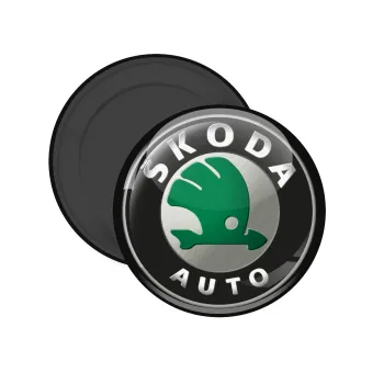 SKODA, Μαγνητάκι ψυγείου στρογγυλό διάστασης 5cm