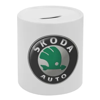 SKODA, Κουμπαράς πορσελάνης με τάπα