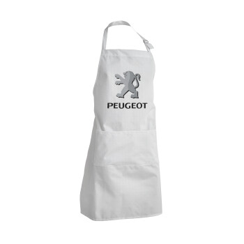 Peugeot, Adult Chef Apron (with sliders and 2 pockets)