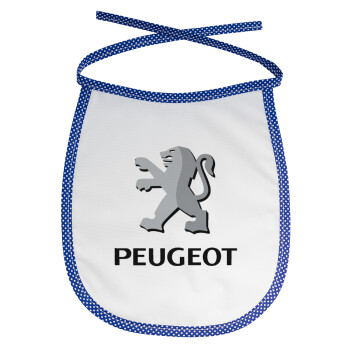 Peugeot, Σαλιάρα μωρού αλέκιαστη με κορδόνι Μπλε