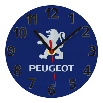 Peugeot, Ρολόι τοίχου γυάλινο (20cm)
