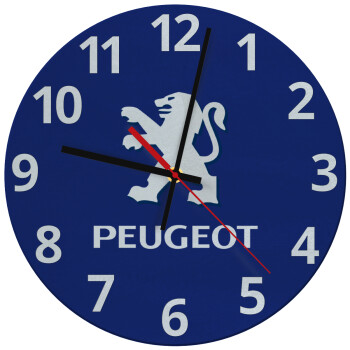 Peugeot, Ρολόι τοίχου γυάλινο (30cm)