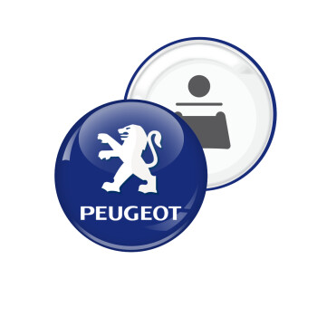 Peugeot, Μαγνητάκι και ανοιχτήρι μπύρας στρογγυλό διάστασης 5,9cm