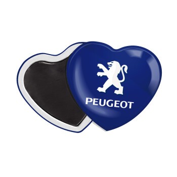 Peugeot, Μαγνητάκι καρδιά (57x52mm)